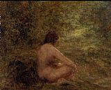 Henri Fantin-Latour The Bather painting